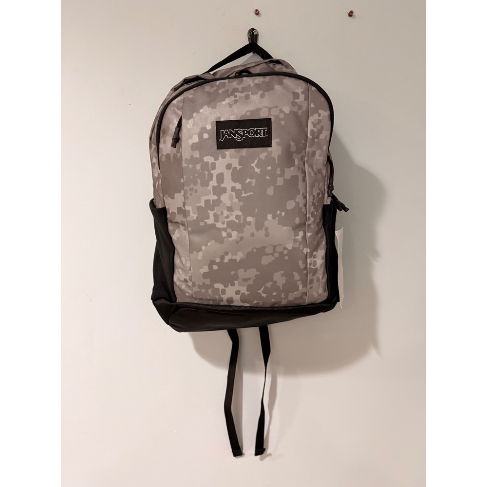 JanSport Inbound Pack FX Reflective Camo Backpack Grey JS0A86E574R 25L New